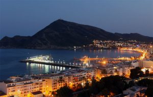 Ruta nocturna en bici altea Tao Bike 